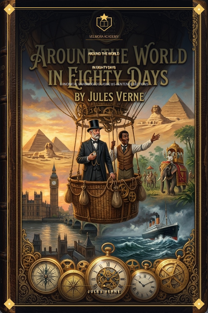 Bìa tác phẩm Around World 80 Days Chapter06