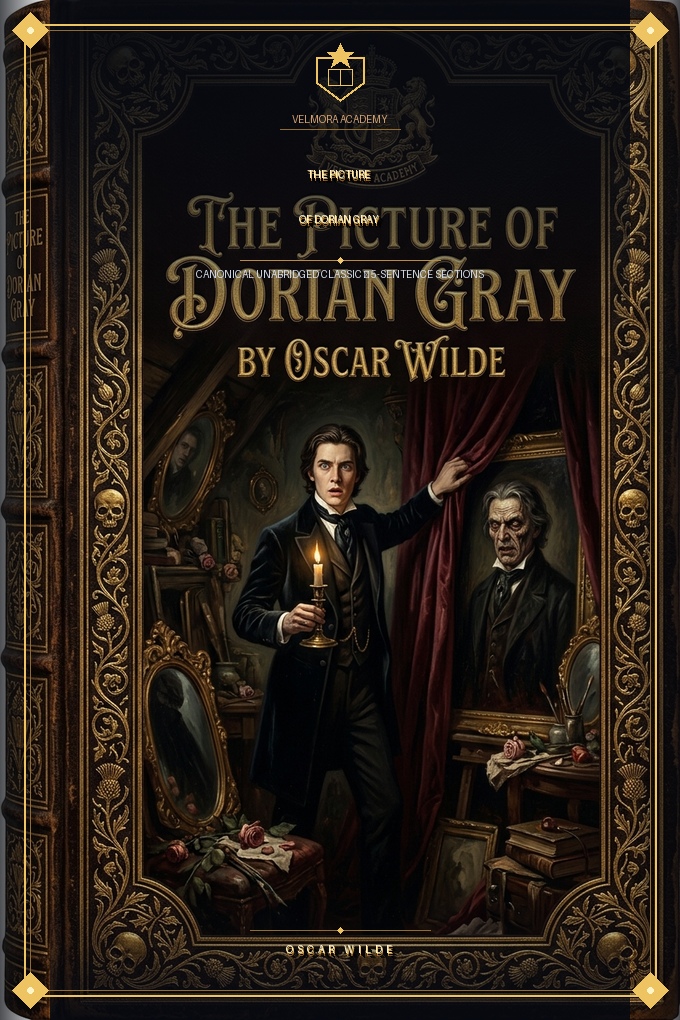 Bìa tác phẩm The Picture of Dorian Gray